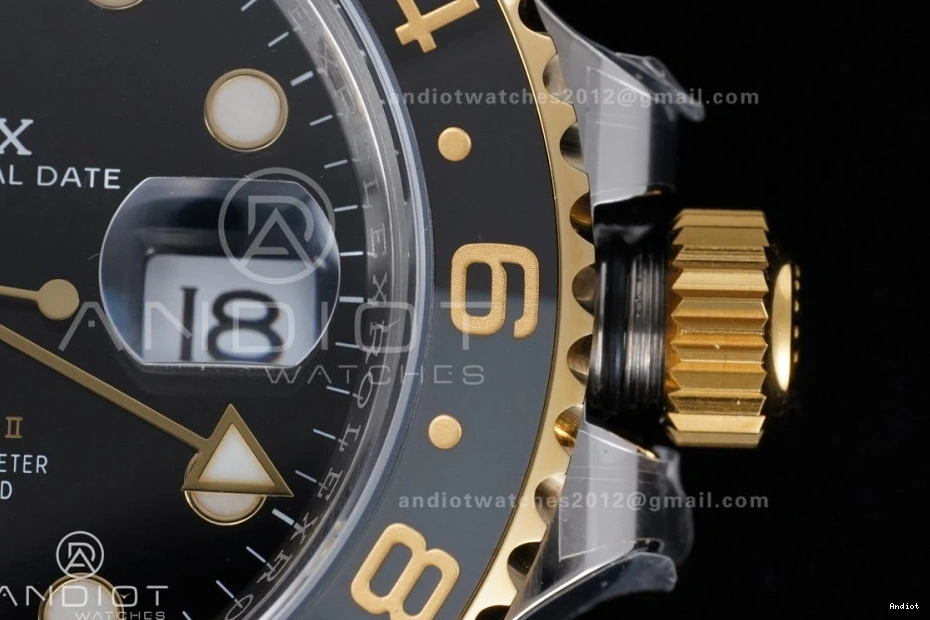 Edition 126713 YG SS Bracelet GRNR Best Dial SH3285 New Black GMT-Master ARF Super on (Gain Clone II CHS 1:1 Weight) 0510